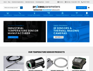 processparameters.co.uk screenshot