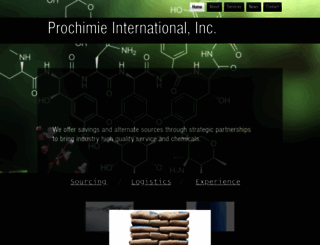 prochimieinternational.com screenshot