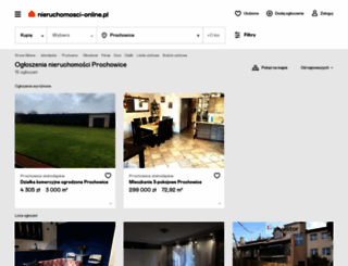 prochowice.nieruchomosci-online.pl screenshot
