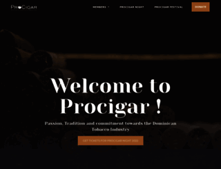 procigar.org screenshot