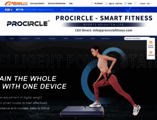 procircle-homegym.en.alibaba.com screenshot