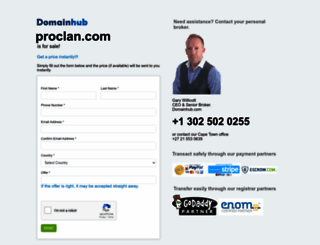 proclan.com screenshot