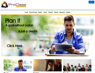 proclasswebdesign.com screenshot