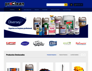 proclean.com.ar screenshot