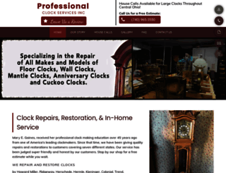 proclockrepair.com screenshot