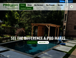 proconcrete.com screenshot