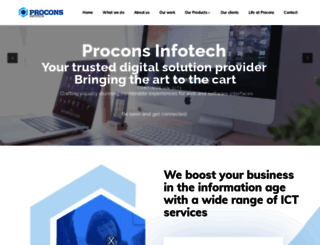 proconsinfotech.com screenshot