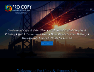 procopyandprinting.com screenshot