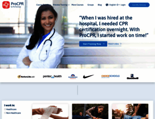 procpr.org screenshot
