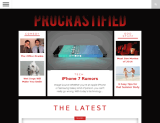 procrastified.com screenshot