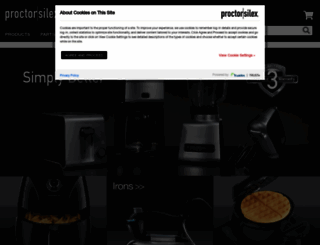 proctorsilex.com screenshot