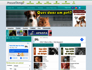 procure1amigo.com.br screenshot
