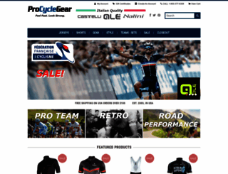 procyclegear.com screenshot