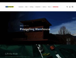 procyclingwarehouse.com screenshot