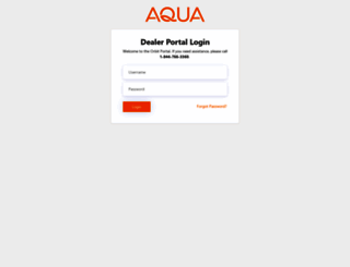 prod.aquafinance.com screenshot