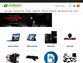prodacom.com screenshot