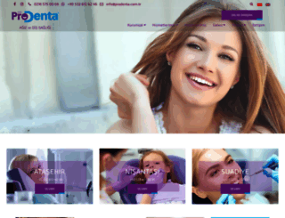prodenta.com.tr screenshot