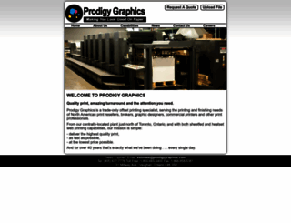 prodigygraphics.com screenshot