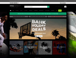 prodirectbasketball.com screenshot