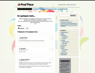 prodplace.wordpress.com screenshot