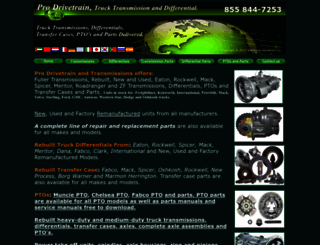 prodrivetrain.com screenshot