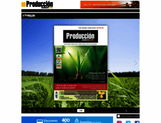 produccion.com.ar screenshot