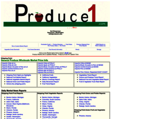 produce1.com screenshot