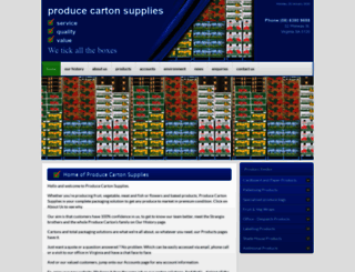 producecarton.com.au screenshot