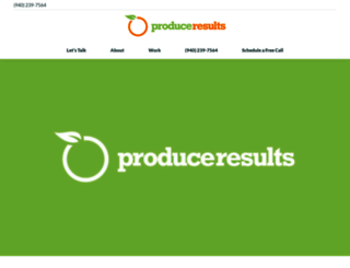 produceresults.com screenshot