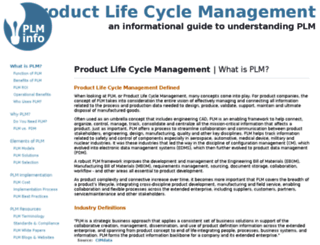 product-lifecycle-management.info screenshot