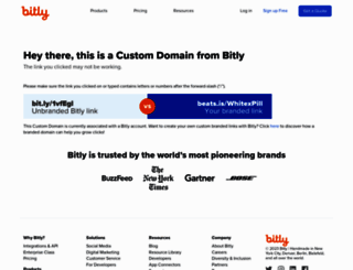 product.bitly.com screenshot