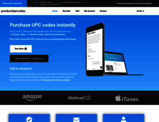 productbarcodes.com screenshot