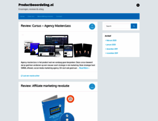 productbeoordeling.nl screenshot