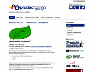 productcamp.de screenshot
