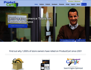 productcart.com screenshot