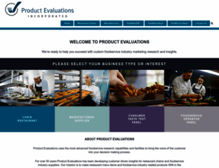 productevaluations.com screenshot