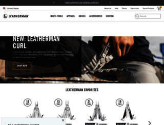 production-web-leatherman.demandware.net screenshot