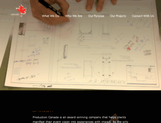 productioncanada.com screenshot