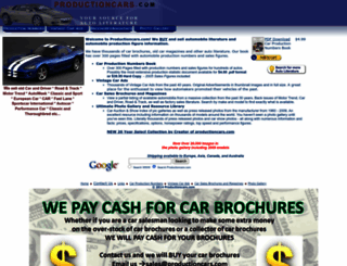 productioncars.com screenshot