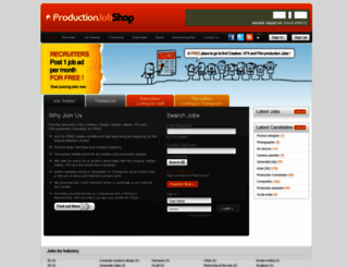 productionjobshop.com screenshot