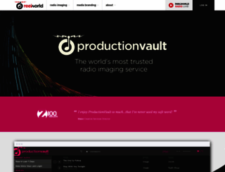 productionvault.com screenshot