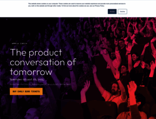 productmanagementfestival.com screenshot