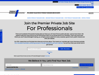 productmanagercrossing.com screenshot