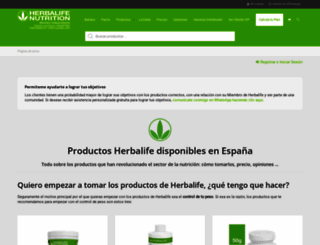 productosherbal.net screenshot