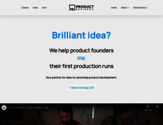 productrefinery.co screenshot
