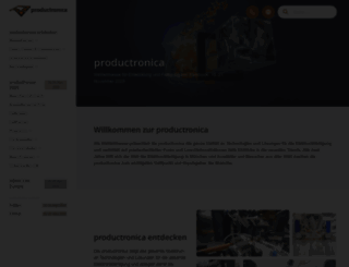 productronica.com screenshot