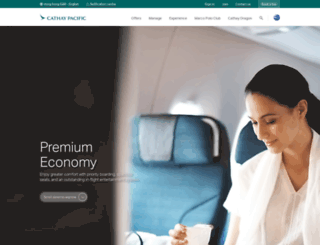 products.cathaypacific.com screenshot