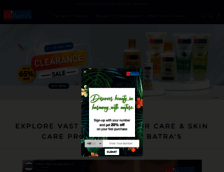 products.drbatras.com screenshot