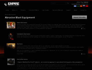products.empire-airblast.com screenshot