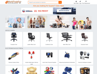 products.eworldtradefair.com screenshot